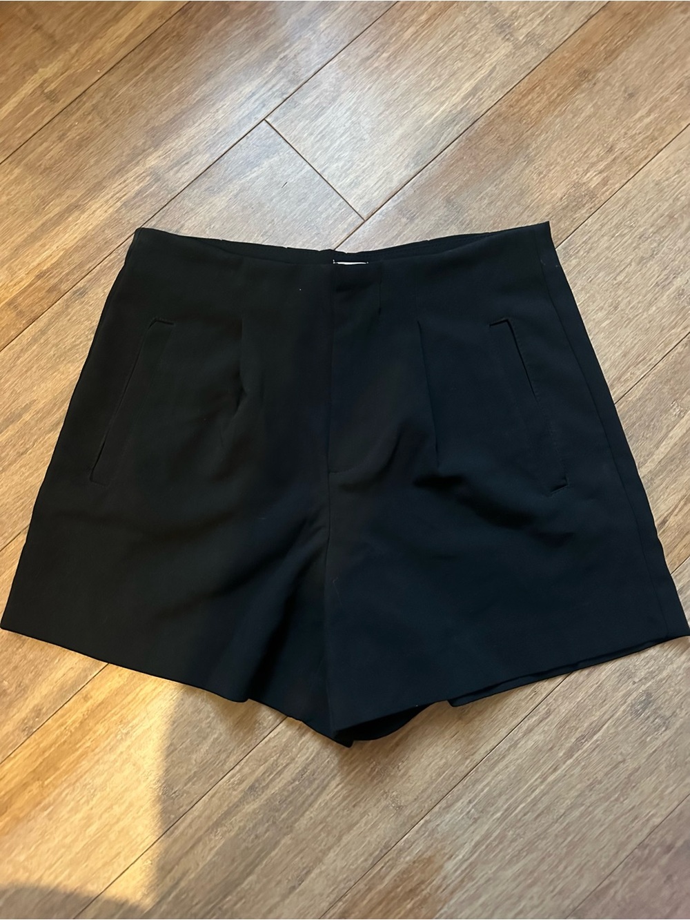 A New Day Black Women's Tailored High-Waist Shorts